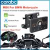 CARABC Schermo di Navigazione Digitale Wireless CarPlay Android Auto per Moto BMW F750GS R1200GS R1250GS R1300GS