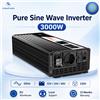 cnswipower Inverter a Onda Sinusoidale Pura CNSWIPOWER 3000W 12V 24V 48V a 230V, Ideale per Campeggio, Camper e Casa