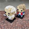 Mailackers Figure di Back to the Future, Blocchi da Costruzione Classici, Giocattoli DIY per Adulti, Mattoncini Regalo