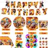 Bandai Decorazioni per Festa di Compleanno a Tema Dragon Ball, Set di Palloncini e Decorazioni per Torta, Regalo di Compleanno per Bambini, Baby Shower