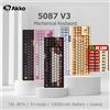 AKKO Tastiera Meccanica da Gaming Akko 5087 V3 Layout 80% TKL ANSI-US Hot-swappable RGB USB Type-C/2.4g&BT5.0 Tri-mode Personalizzabile