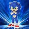SEGA Nuovo 2026: Blocchi da Costruzione Riccio Blu 31CM, Puzzle per Bambini, Giocattolo di Assemblaggio a Piccole Particelle, Regalo 3D Fatto a Mano per Decompressione