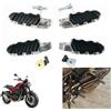 NONE Pedane poggiapiedi moto anteriori e posteriori per Benelli Leoncino 500 BJ500 502C 500-6A