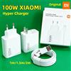 XIAOMI Caricabatterie Originale XIAOMI 100W 17 Ultra Fast Turbo Charging Adapter per Xiaomi 17Pro Max 15 14 Poco F8 Pro M8pro X8 F7 Redmi K90 K80