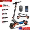 WILDSTRIDE Monopattino Elettrico Pieghevole per Adulti Wildstride, 45km/h, Motore 800W, Batteria 48V/15Ah, Autonomia 50-60km, Ruote All-Terrain da 10 Pollici, Modello K2pro