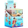 Bandai One Piece Baiji Blind Box - Distintivo Olografico in Vetro con Scaglie, Pin, Blind Box Periferico, Divertente Sorpresa, 75mm, in Latta, Regalo Perfetto