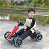 NONE Nuovo kart elettrico per bambini con luci LED e musica, auto giocattolo telecomandata a quattro ruote per bambini dai 1-3 ai 6 anni