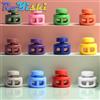 NONE 13-500 Pezzi/Confezione Fermacorda in Plastica con Clip a Levetta per Coulisse, Elastici, Cordini, Paracord, Corde, Accessori per Abbigliamento e Borse