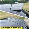 NONE Spoiler posteriore per tetto Audi A3 8P 2004 2005 2006 2007 2008 2009 2010 2011 2012 2013 Sportback, decorazione alettone posteriore per auto