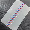 BMW 5/10 Pezzi Adesivi Creativi per Interni Auto, Badge Impermeabili per BMW M Performance M3 M5 M6 F01 F20 F10 F13 X5 F11 G20 X3 X1