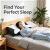 NONE Cuscino per il Collo a Memoria di Forma Butterfly Sleep, Cuscino Ortopedico Cervicale in Memory Foam a Lento Ritorno, Comodo per il Sonno e il Massaggio del Collo