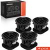 Frankberg 4x Bocchetta d'aria per cruscotto anteriore per Opel Adam M13 Corsa D S07 13417363 13365420