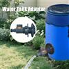NONE Adattatore per Barile d'Acqua in PVC/IBC, Adattatore Durevole per Serbatoio d'Acqua con Valvola, Kit Connettore per Raccolta Acqua Piovana a Installazione Rapida