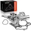Frankberg Pompa dell'acqua di raffreddamento Frankberg 1x per Opel Corsa C D 1.0L 1.2L 1.4L Meriva Tigra 1.4L 95507589 1334145 1334166 24469102