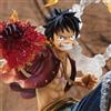 Bandai Modellino One Piece: Battaglia Intensa - Pugno di Fuoco Anime, Statuetta Decorativa Portatile, Regalo di Compleanno, Giocattolo da Collezione