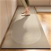 NONE Tappeto da Cucina VIKAMA in Stile Wabi-Sabi Moderno, Antiscivolo e Silenzioso, per Soggiorno, Camera da Letto e Decorazione Domestica