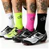 NONE Calzini da ciclismo Calzini da bici MTB Calzini da ciclismo elasticizzati traspiranti ad asciugatura rapida Calzini da ciclismo per sport all'aria aperta, corsa e ciclismo