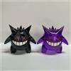 Bandai Statuetta Anime Pokemon da 8cm, Figura d'Azione Trasparente di Gengar, Modellino Decorativo da Collezione in PVC, Giocattolo Regalo