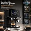 NONE Macchina per Espresso Semiautomatica 220V con Serbatoio d'Acqua da 1,5 Litri per Casa, Controllo Touch Screen per Preparazione Calda e Fredda, La macchina per espresso come una caffettiera domestica