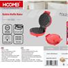 NONE PIASTRA X WAFFLE1000W Macchina per Waffle a Bolle