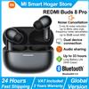 XIAOMI Auricolari Bluetooth wireless Xiaomi REDMI Buds 8 Pro, riduzione del rumore intelligente AI fino a 55dB con triplo microfono, audio ad alta risoluzione con LDAC, auricolari wireless BT5.4