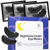 BLOOMORA Patch Occhi Notte, Maschera Occhi con Retinolo, Collagene e Vitamina E, Patch Occhiaie e Borse, Maschera Occhiaie, Eye Mask per l'idratazione e Gonfiore (30 Paia)