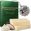 larum sports bagnoschiuma solido naturale SENZA PROFUMO - sapone solido corpo e capelli - sapone naturale corpo per uomo e pelli sensibili - sapone biodegradabile campeggio - 2x 85g