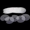 MOZEAT LENS 25 stencil di extension per capelli per fissaggio di cheratina, stencil di protezione per capelli per bonding di cheratina a U, bondings Extension