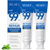 RoongDuuDll Idrossiapatite dentifricio per riparare smalto e rinforzare i denti, 2 PCS nano idrossiapatite rimineralizzazione dentifricio, senza fluoruro, sbiancante delicatamente per denti sensibili, menta