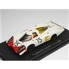 EBBRO 43751 1/43 Porsche 917 Lungo Coda Le Mans 1969 #15 Bianco/Rosso Vettura