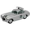 Bang 7327 1/43 Mercedes 300 SL Coupe Le Mans 1952 Test Car #22 Grigio Metallico