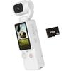KAHDGSS Action camera compatta e tascabile con display da 1, 9 pollici, memoria da 32 e batteria da 2000 mAh, ideale per pedalare e registrare piccola fotocamera indossabile