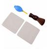 Hamwesh Kit di Pulizia per Dischi in Vinile, Spazzola in Microfibra Antistatica, Soffiatore d'aria in Silicone, Kit di Pulizia per Dischi in Panno in Microfibra con Accessori per la di per, CD,