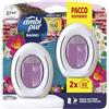 Ambi Pur Bagno Portofino, Deodorante Per Ambienti Ad Azione Continua Eliminazione E Prevenzione Degli Odori, 2 Pezzi