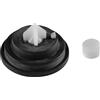 Cornat Set di pezzi di ricambio per valvola di riempimento Uni a partire dal 05/13 - Plastica - Composto da membrana cappello e tappo galleggiante - Universale compatibile/serbatoio galleggiante