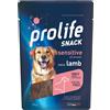 Prolife Dog Snack Sensitive Grain Free con Agnello 90g, Singola unità
