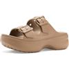 Crocs,Donna,Saturday Platform Sandal W,Seppia,34-35