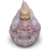 Zen Light Zen'Light CH02 - Statuetta Buddha portacandele, scaldapiatti, Decorazione Feng Shui-Oggetto, Portafortuna, Idea Regalo Zen-Altezza: 13 cm, Colore Beige e Antico Rosa-Zen'Light, poliresina, CH2