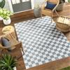 Livabliss Chelsea Geometrico Rectangle Tappeto | Crema, Blu | 160x213cm | Soggiorno e Camera da Letto | Tessuto a Macchina Poliestere