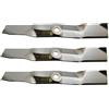 John Deere Confezione da 3 lame rotanti per tosaerba John Deere M127500 M145476, richiede (3) lame per 48 piani