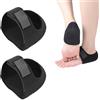 Horuili Cuscinetti in Gel per Fascite Plantare e Sollievo dal Dolore, Supporto Efficace contro Sperone Calcaneare, Tendinite d'Achille e Talloni Secchi e Screpolati, Morbidi Cuscinetti(L)