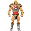 Masters of the Universe Masterverse - Flying Fists He-Man, action figure New Eternia con arma rotante, scudo e 30 punti d'articolazione, giocattolo per bambini, 6+ anni, JBP75