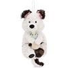 NICI 62167 Borsa dell'Acqua Calda a Forma di Cane con anatroccolo, Morbido Animale di Peluche, per Adulti e Bambini a Partire dai 10 Mesi, 350 ml, 30 cm, Bianco, Colore Anatra
