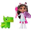 DreamWorks Gabby's Dollhouse, Set di personaggi Gabby Cavaliere con giocattolo a sorpresa e mini drago, giocattoli per bambine e bambini dai 3 anni in su