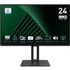 MSI Monitor MSI PRO MP245PG 24" Nero Full HD IPS Adaptive-Sync 100Hz