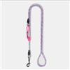 RINGHIO Guinzaglio Allungabile con Moschettone Classico Col. FLAMINGO per Cani 120-180 Cm