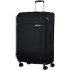 Samsonite Base Boost Facelift - Valigia morbida da viaggio larga 78 cm, valigia da check-in, lucchetto TSA, leggera ed espandibile, 105/112,5 L, nero (nero)