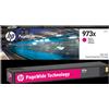HP Cartuccia magenta ad alta capacità originale 973X PageWide, Inchiostro - F6T82AE