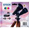Epson Multipack 4-colours 502XL Ink, Inchiostro - C13T02W64010
