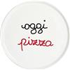 SIMPLE DAY Piatto Pizza Oggi Pizza 31,5cm Bianco Ceramica
